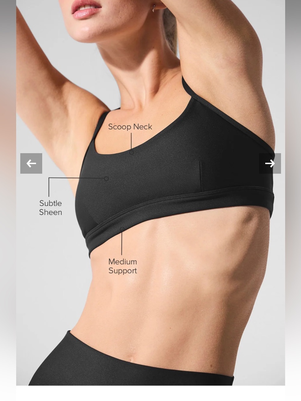 All yoga sports bra